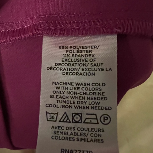 Fuschia Ann Taylor shift dress- XXL - Picture 5 of 5